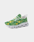 Green Lemon Floral Max Soul Shoes With White Soles (1)
