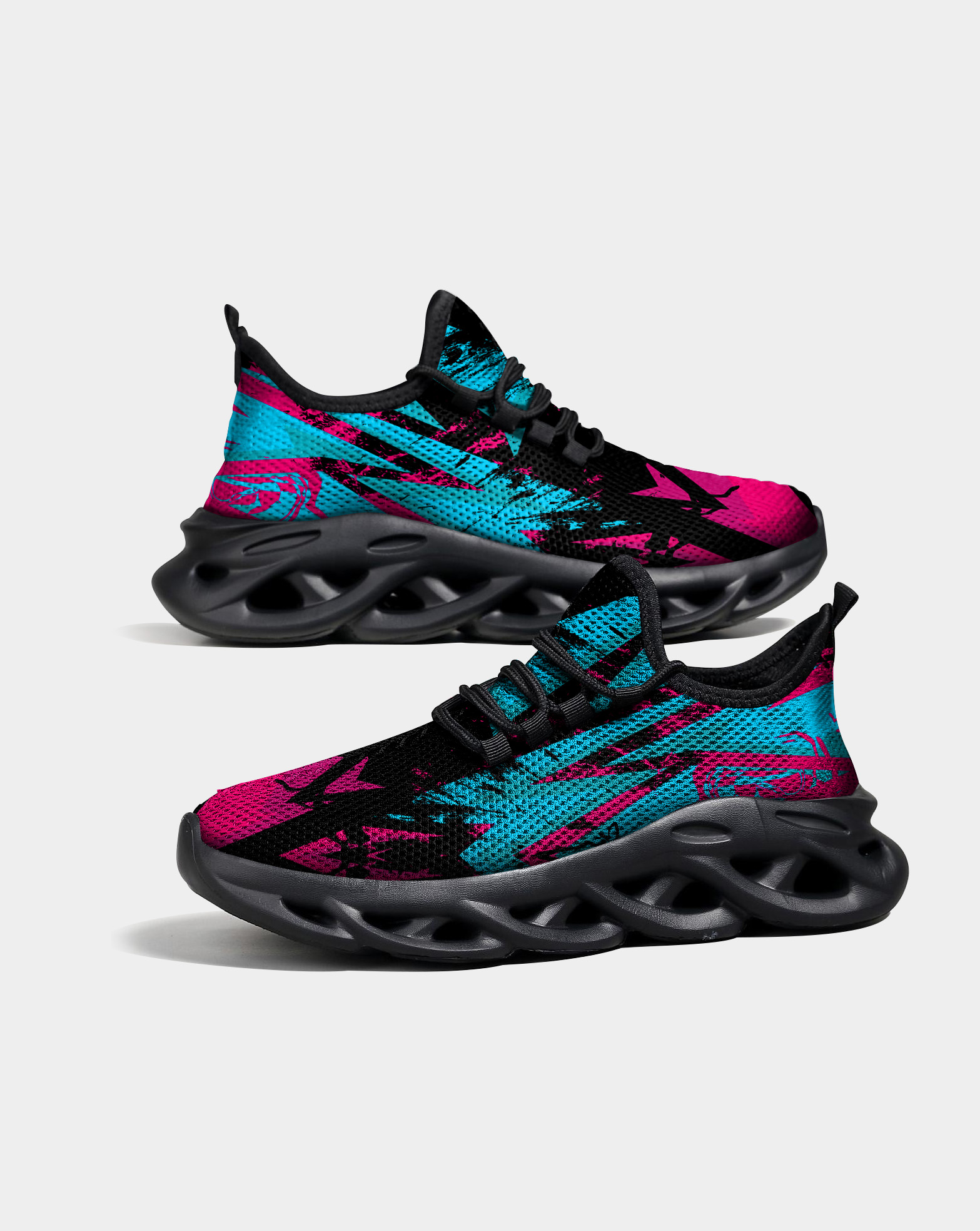 Racing Wrap Max Soul Shoes With Black Soles (1)