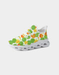 Red Orange Yellow Nasturtium Max Soul Shoes With White Soles (2)