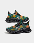 Tropical Fruits Floral Max Soul Shoes With Black Soles (1)